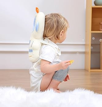 Feidoog Baby Head Protector Cushion Backpack with 3 Knee Pads for Walking & Crawling,Astronauts | Amazon (US)
