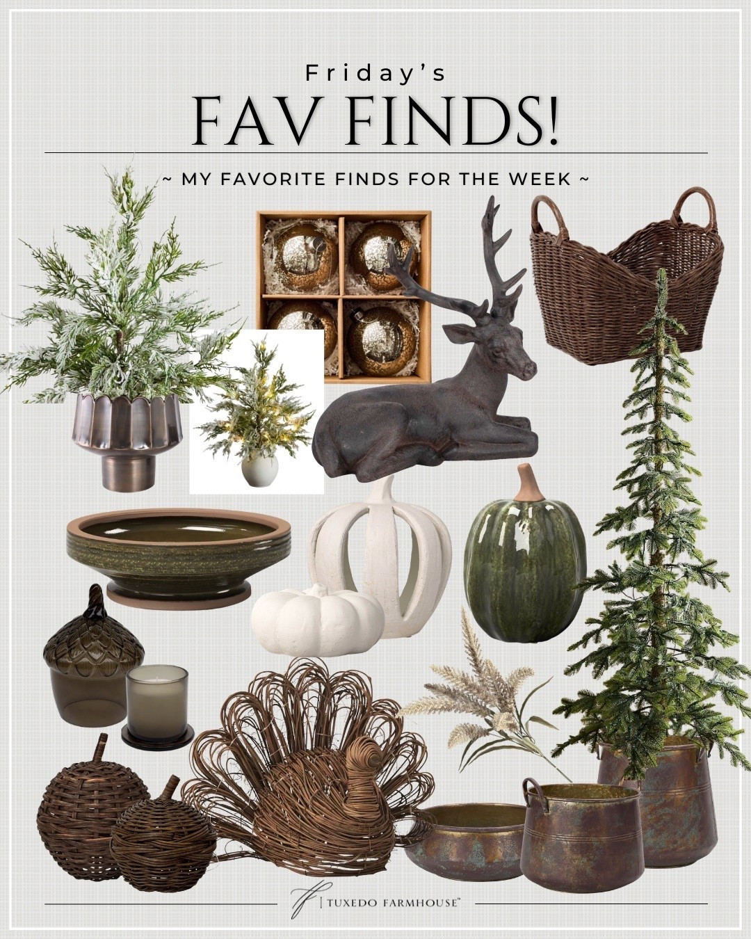 Fall and holiday are on my mind for Fav Finds this week! I found a few cozy, fall home decor pieces and new holiday items. 

#ltkholiday

#LTKHome #LTKSeasonal #LTKSaleAlert