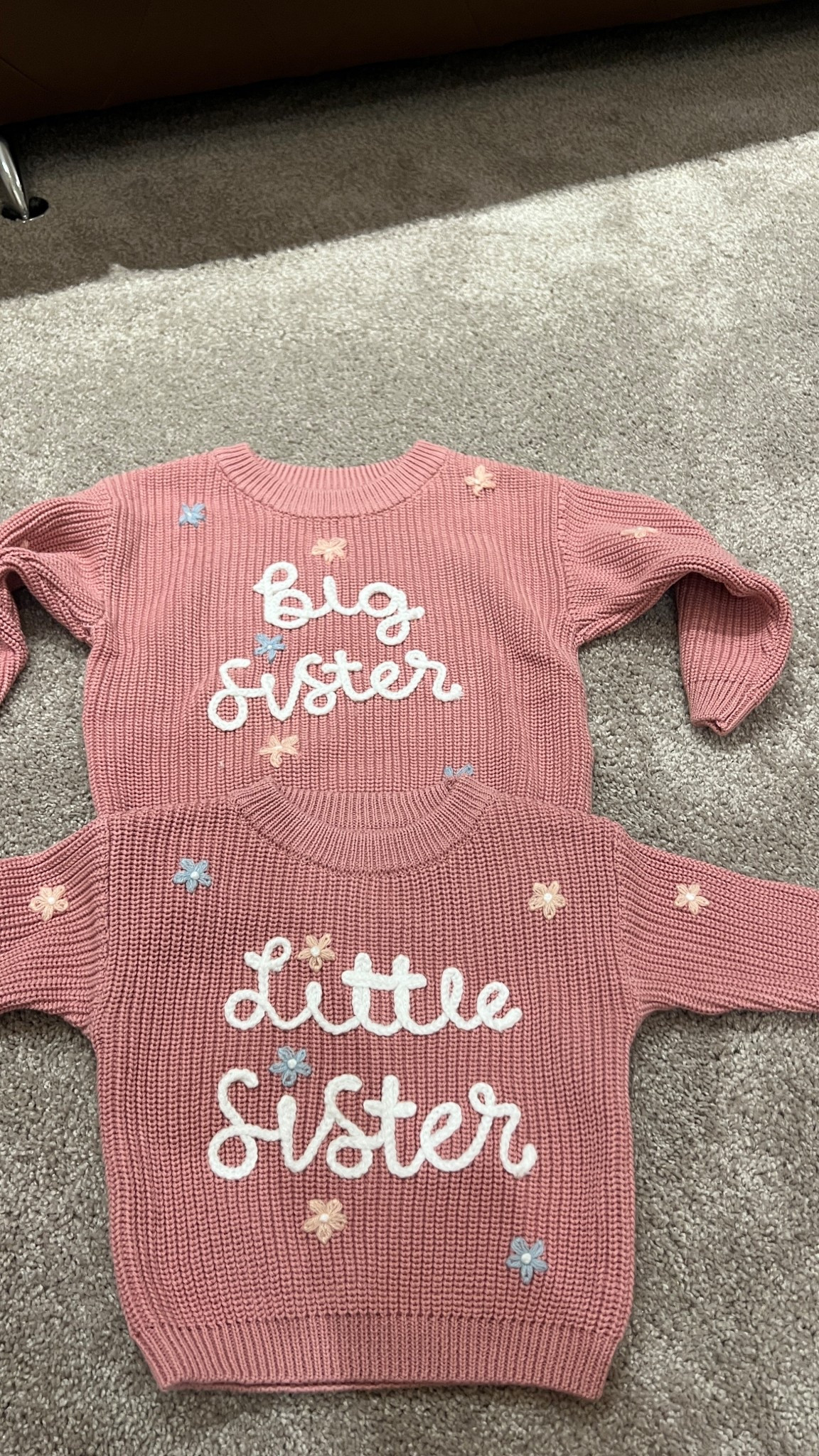 Cute big sis little sis jumper

#LTKkids #LTKbaby