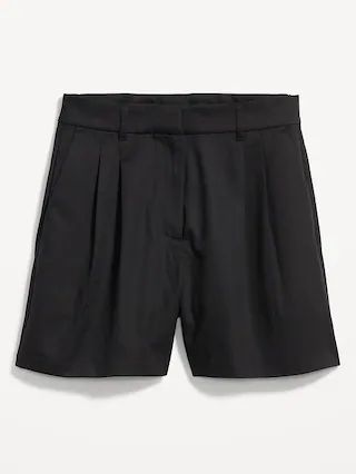 Extra High-Waisted Taylor Trouser Shorts -- 5-inch inseam | Old Navy (CA)