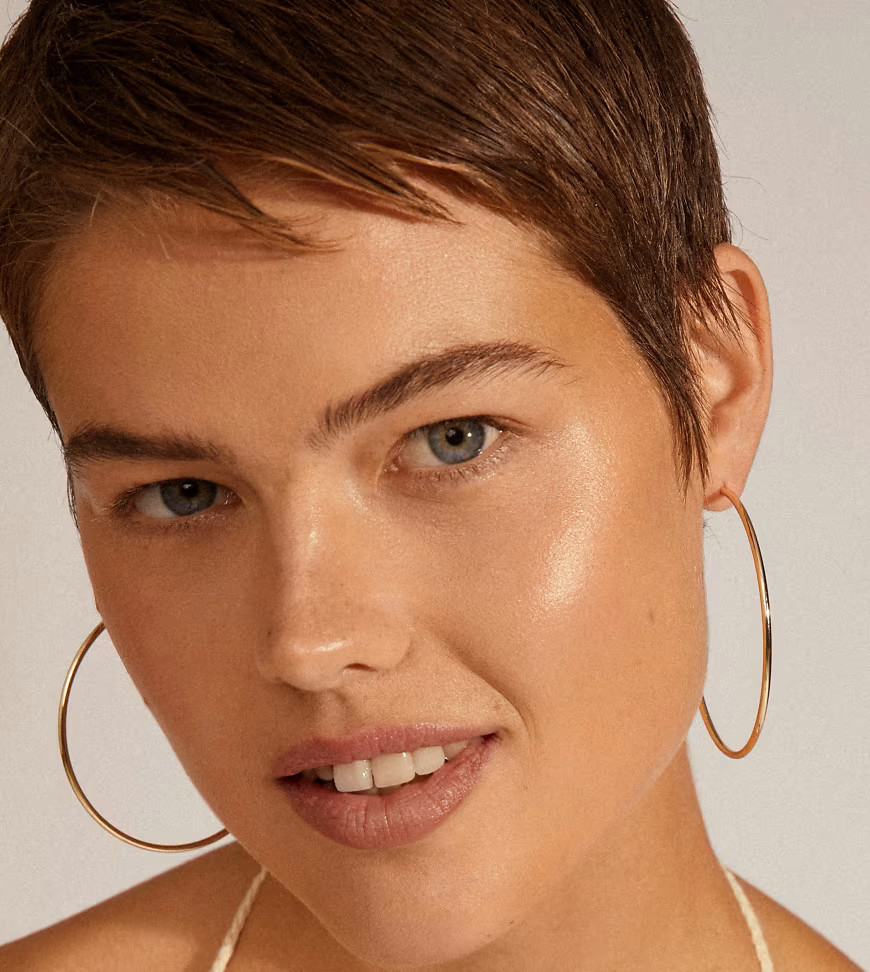 Pilgrim – April – Große vergoldete Creolen-Goldfarben | ASOS (Global)