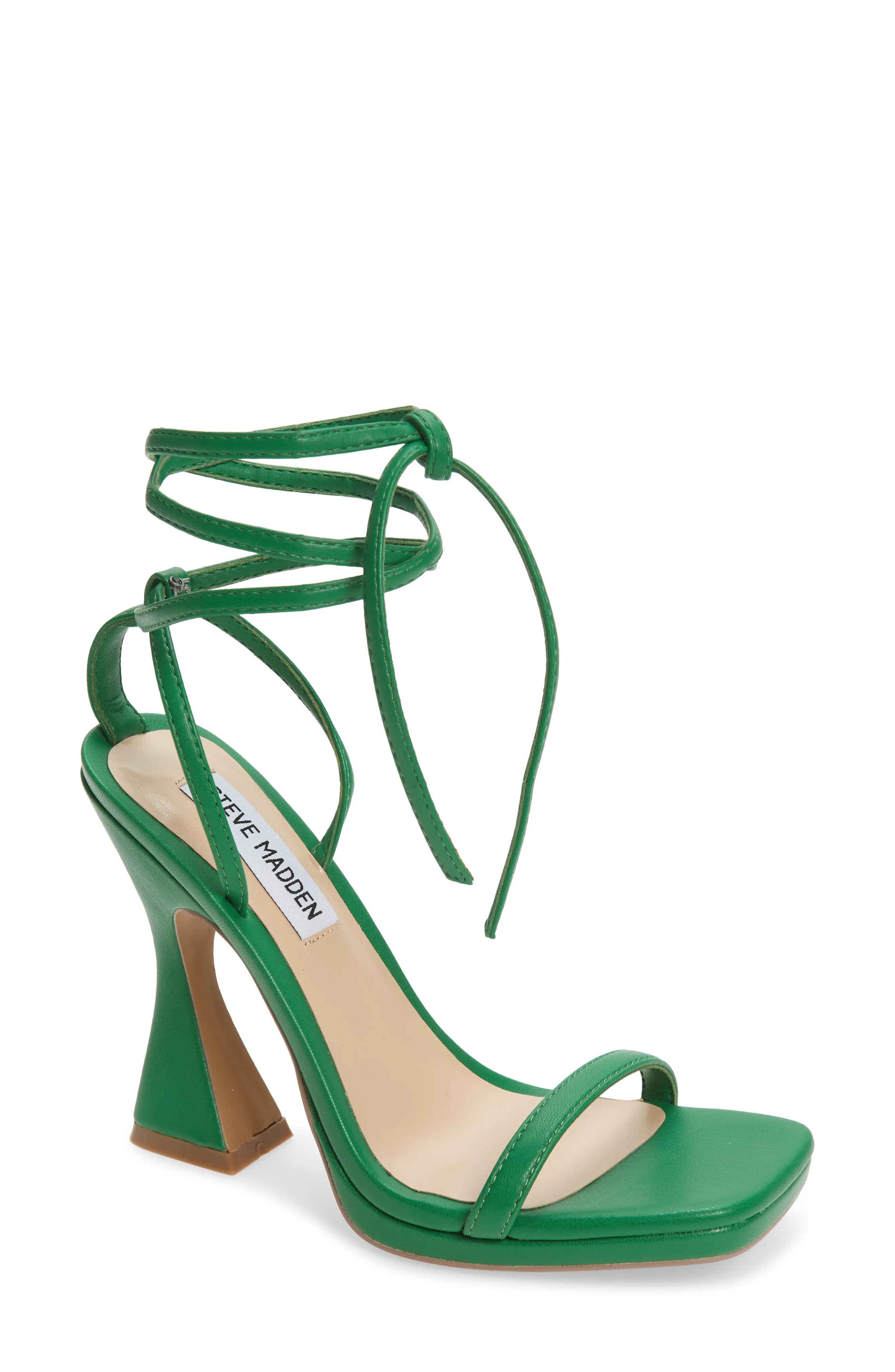 Steve Madden Lafayette Sandal in Green at Nordstrom, Size 11 | Nordstrom