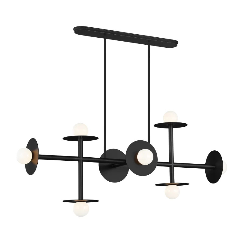 Nodes 8 Light 53" Wide Chandelier | Build.com, Inc.