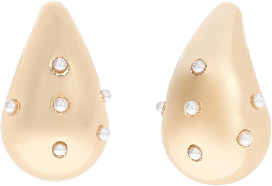 Lilly Pulitzer Women's Roar Of The Seas Earrings Resort White One Size | Amazon (US)