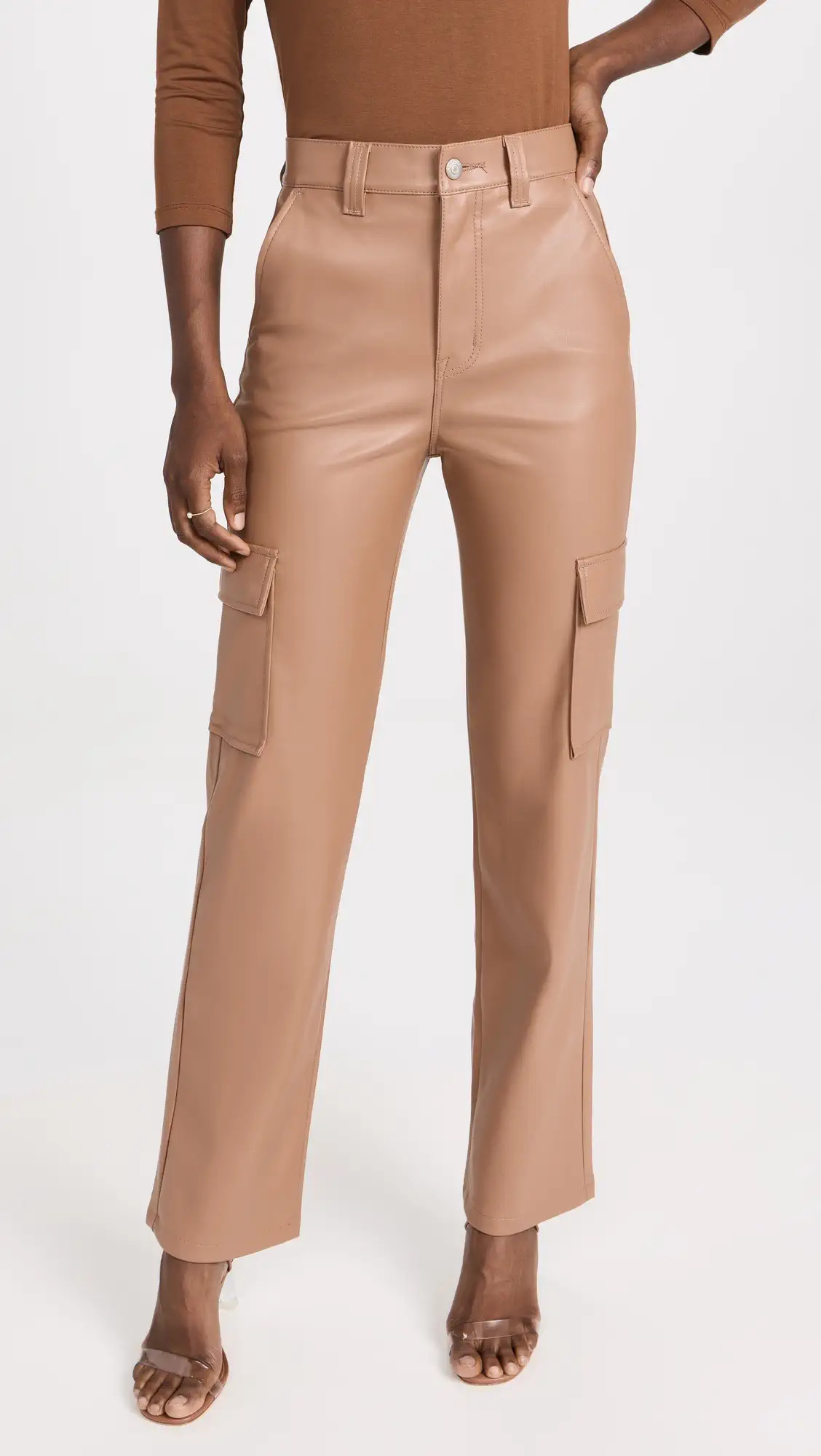 Pistola Denim Cassie Faux Leather Cargo Pants | Shopbop | Shopbop