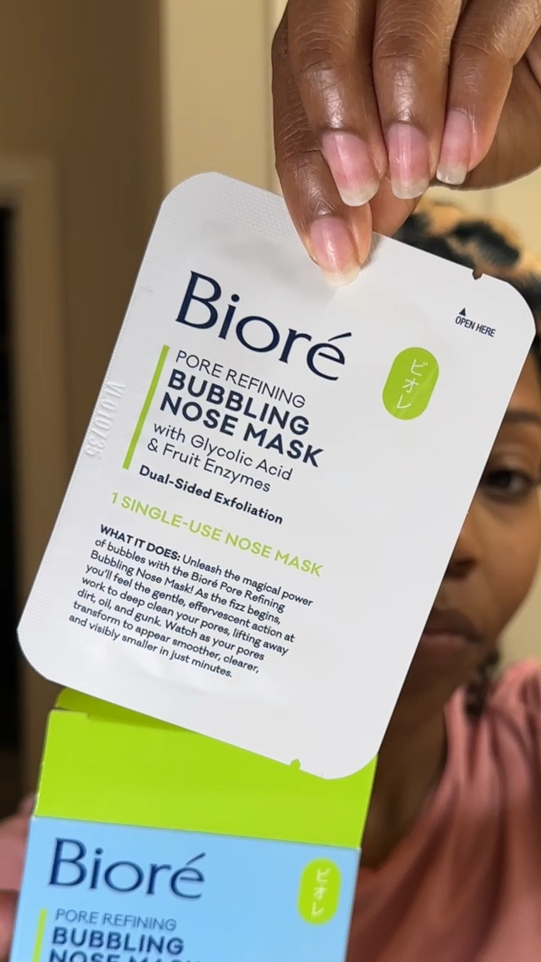 Trying the Biore Pore Refining Bubbling Nose Mask for the first time 🫧💕

#LTKFindsUnder50 #LTKBeauty