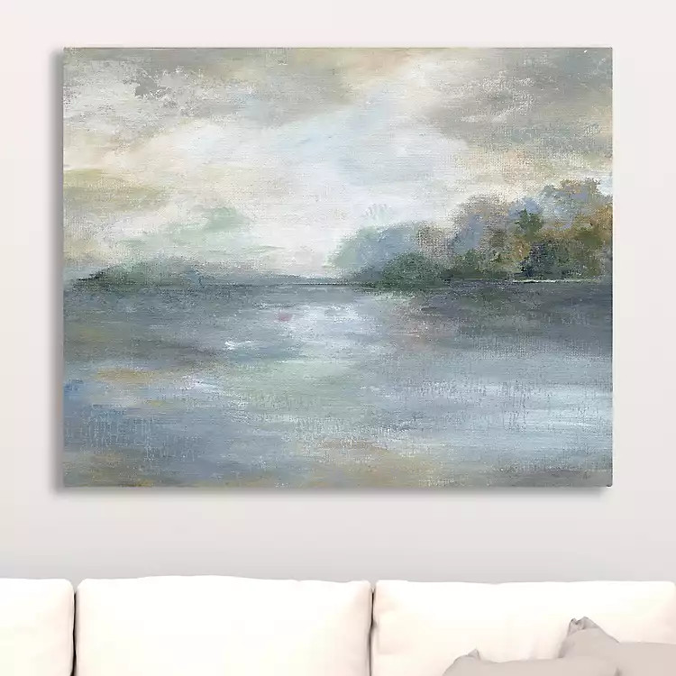 Blue Ethereal Giclee Canvas Art Print | Kirkland's Home