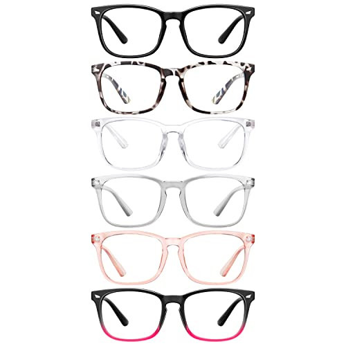 hunsquer Blue Light Glasses for Woman/Men Computer Blue Light Glasses | Amazon (US)