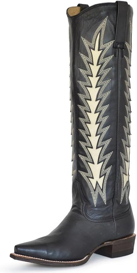 Stetson Western Boots Womens Johnnie Tall Black 12-021-9105-1222 BL | Amazon (US)