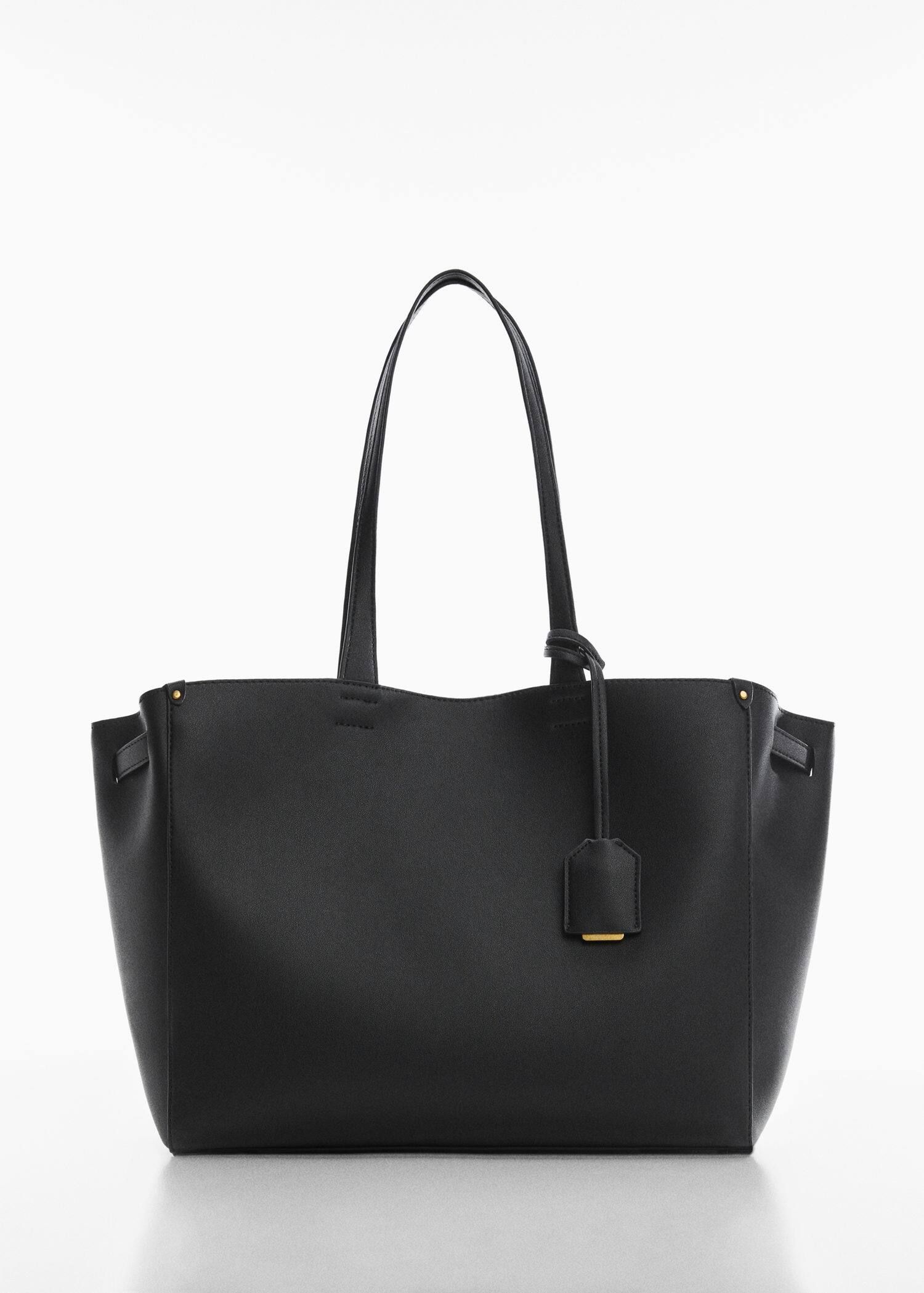 Shopper bag with double handle | MANGO (UK)