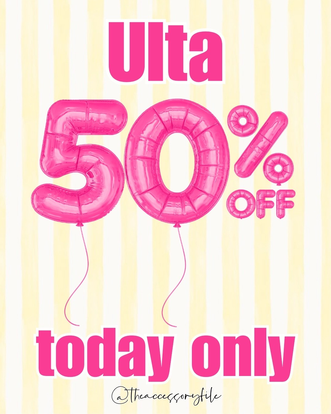 21 days of beauty starts now! Shop today’s half off deals + the weekly deals by tapping the links below  

#LTKSaleAlert #LTKBeauty