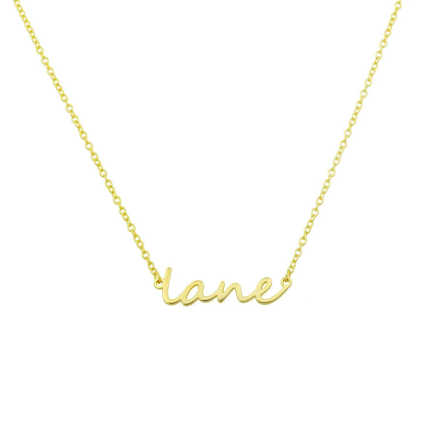 Custom Dainty Name Necklace | The Sis Kiss