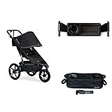 BOB Gear Bundle, Alterrain Pro Jogging Stroller, Black + Deluxe Snack Tray for Single Jogging Stroll | Amazon (US)