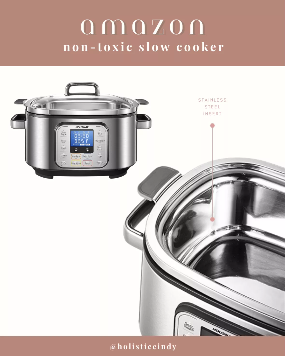 Slow Cooker, HOUSNAT 10 in 1 … curated on LTK
