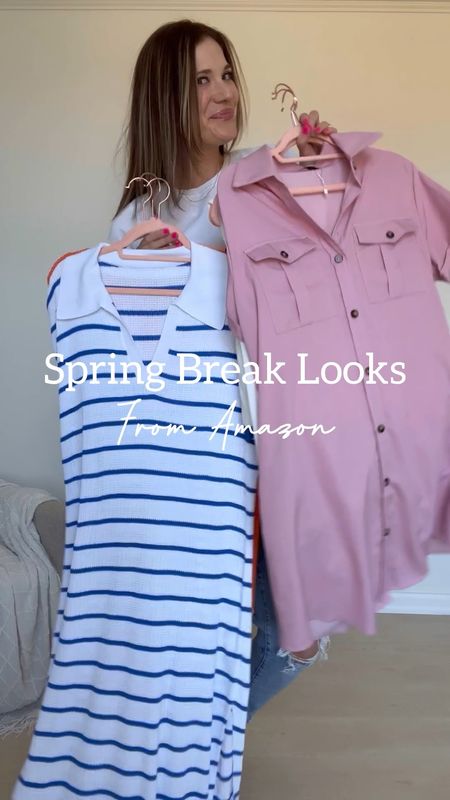 Dresses from Amazon, perfect for your upcoming spring break trips!

Tank dress, beach cover up, resort wear, maxi dress, two piece set 

#LTKfindsunder50 #LTKVideo #LTKstyletip