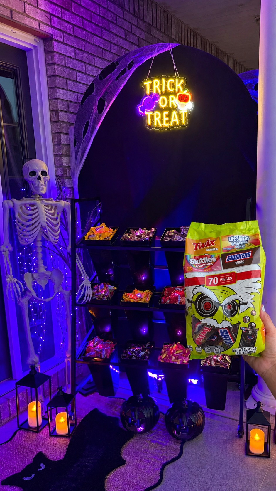 I had a crazy idea for Halloween… Instead of tossing everything into one candy bowl, I turned my Halloween display into a candy station with a different favorite in every bucket!

I filled each with treats from the Mars Mixed Variety Bags, that include SNICKERS®, TWIX®, M&M’S®, SKITTLES®, and STARBURST®, so everyone can grab their favorite and share the fun.

The best part? I picked everything up at @walmart, and if you’re short on time, Walmart Express makes it easy to get your Halloween candy delivered fast so you’re ready for trick-or-treaters.

Which bucket would you head to first? 👇

#LTKxWalmart #LTKSeasonal