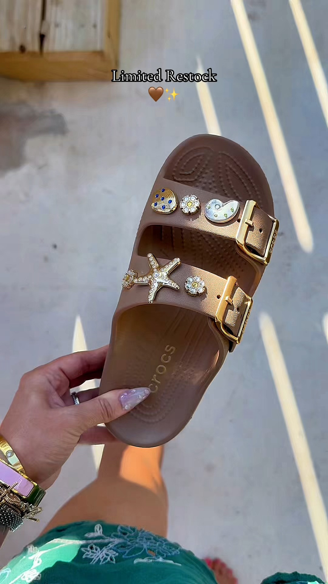 They’re back!! The sepia goes so fast!! #crocs #crocssandals #crocssandals #summersandals #ad @Crocs  

 #LTKootd #LTKActive #LTKTravel