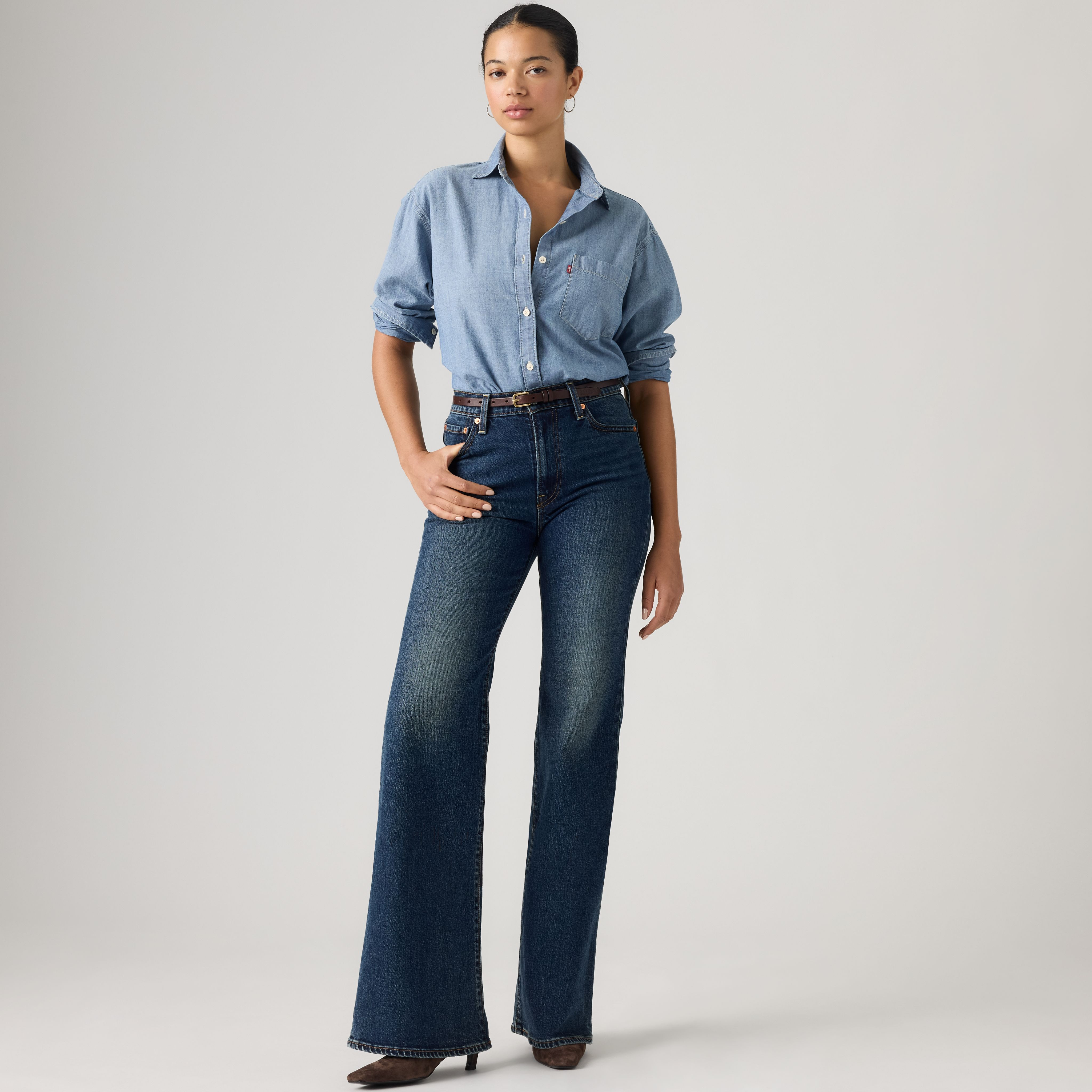 Levi's Ribcage Flare Women's Jeans 26x34 | Levi's CA
