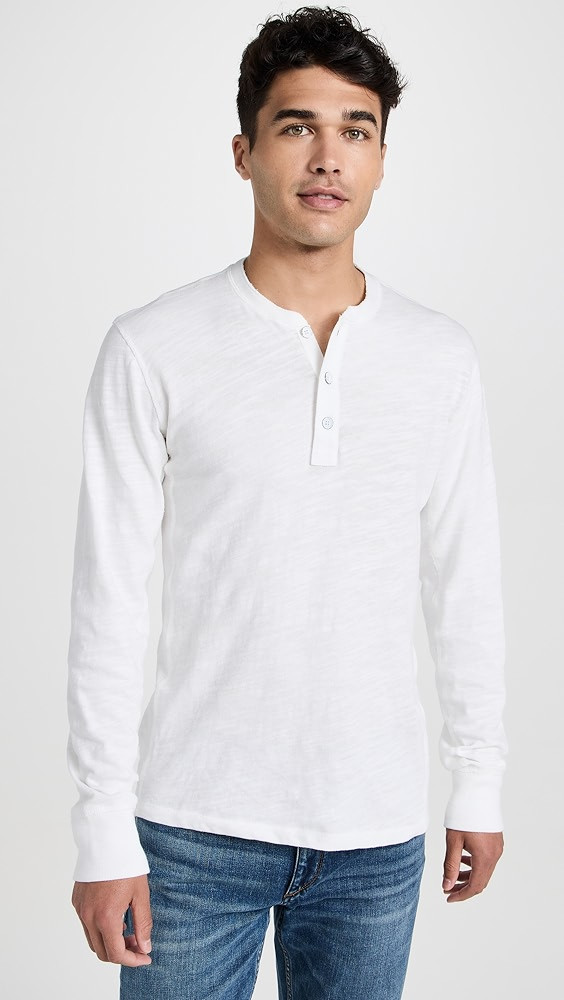 Long Sleeve Classic Henley | Shopbop