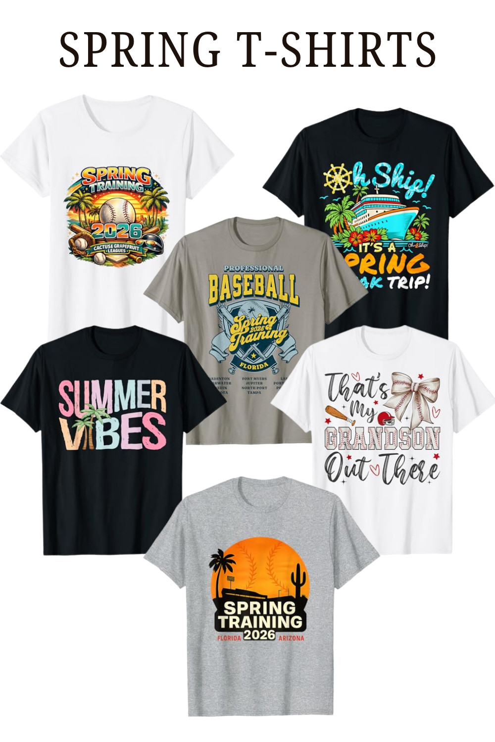 Spring training season is here, and there's nothing better than a fresh graphic tee to kick off the games! Whether you're heading to the stadium or just love that vintage sporty aesthetic, I've rounded up the best t-shirt finds for your spring wardrobe.#SpringTraining #GameDayStyle #BaseballSeason #SpringOutfits #GraphicTee #CactusLeague #GrapefruitLeague #OOTD #CasualStyle #LTKUnder50 #BaseballLife #SpringFashion2026 

 #LTKootd #LTKSeasonal #LTKTravel