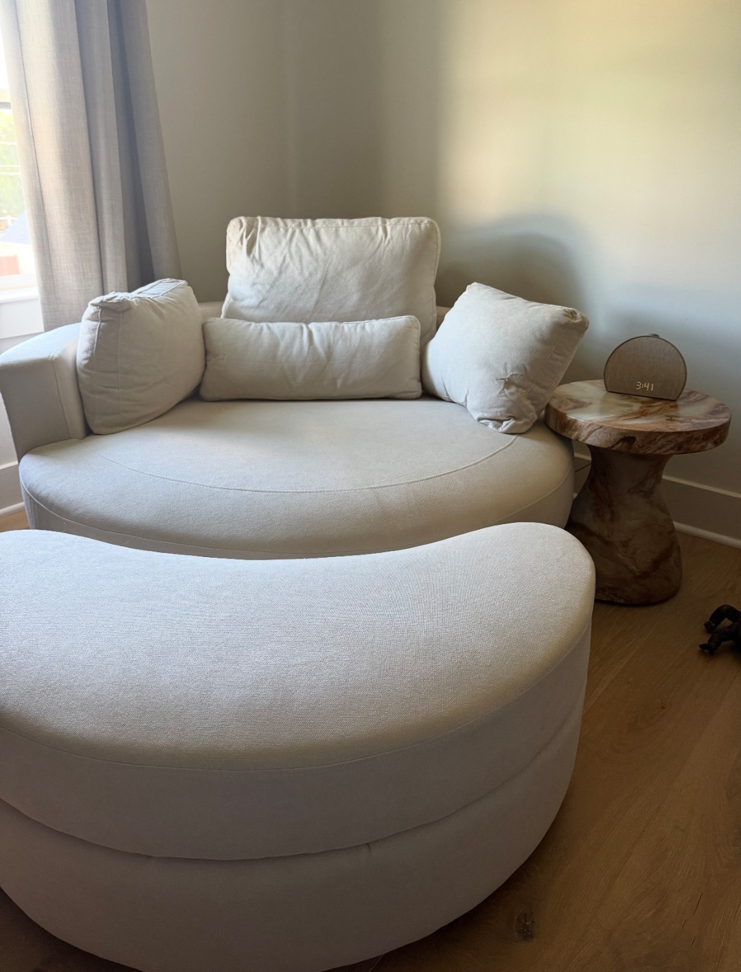 Side table: color brown marble

#onsale #homedepot #hatch #cozyroom #swivelchair #wayfair #accentchair

#LTKHome #LTKSaleAlert