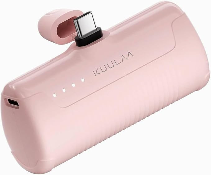 Kuulaa Portable Charger USB C Power Bank 4500mAh Small Portable Phone Charger Android Compact Plu... | Amazon (US)