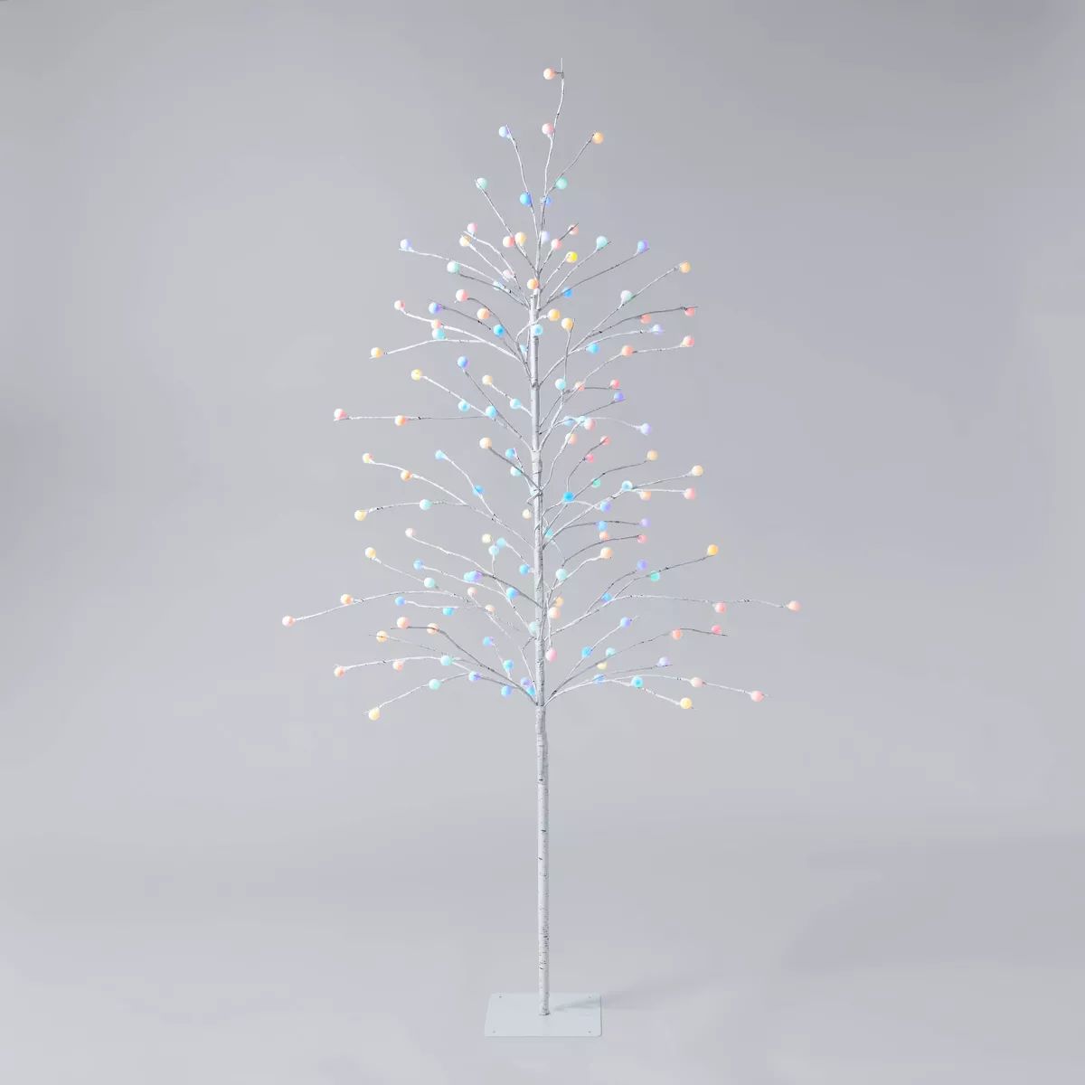 6ft LED Globe Birch Twig Tree Christmas Novelty Sculpture Light Multicolor - Wondershop™ | Target