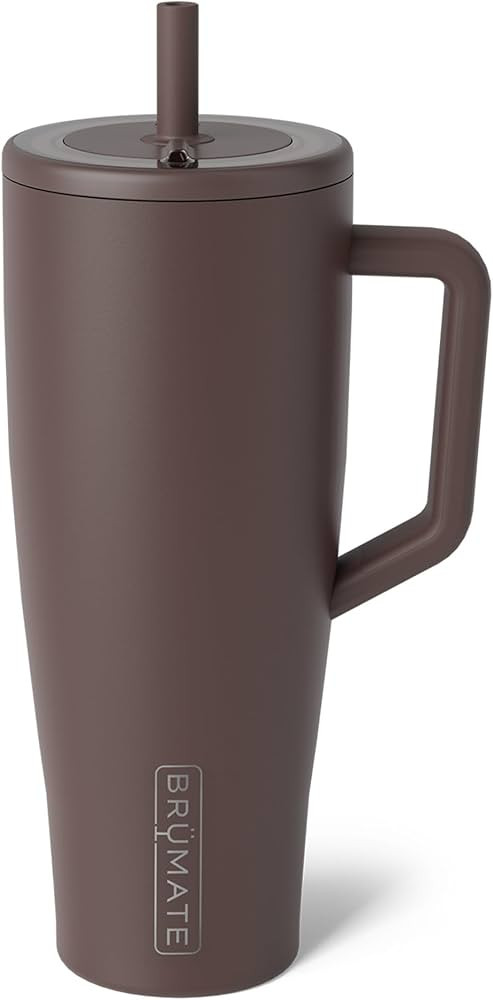 Br\u00fcMate Era 40 oz Tumbler with Handle and Straw | 100% Leakproof Insulated Water Bottle Tumb... | Amazon (US)