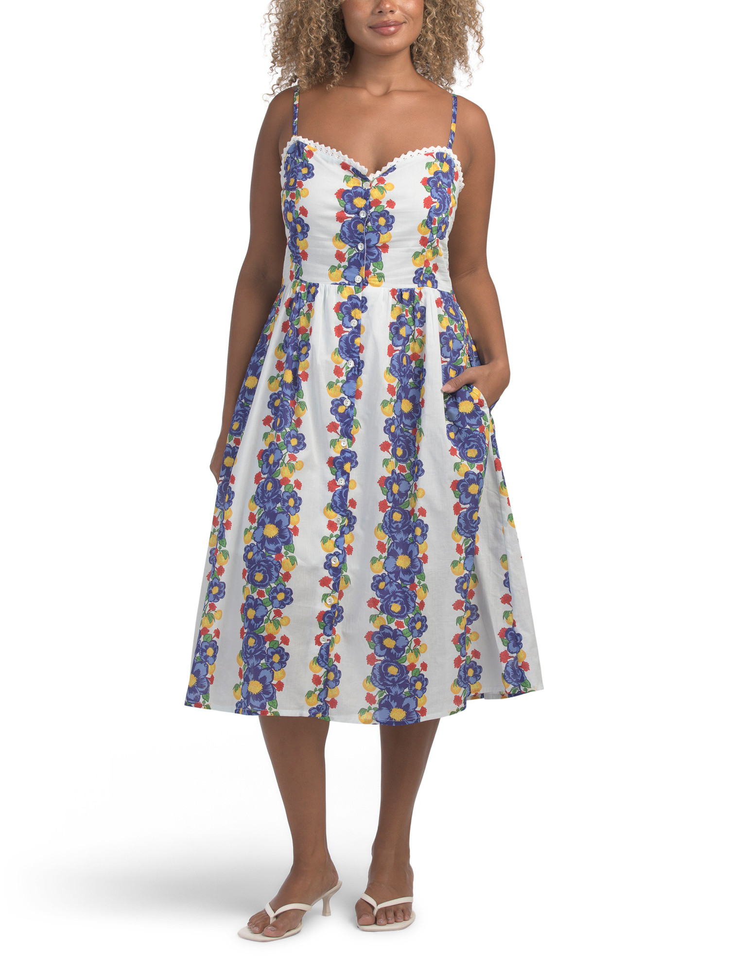 Louise Midi Dress | TJ Maxx