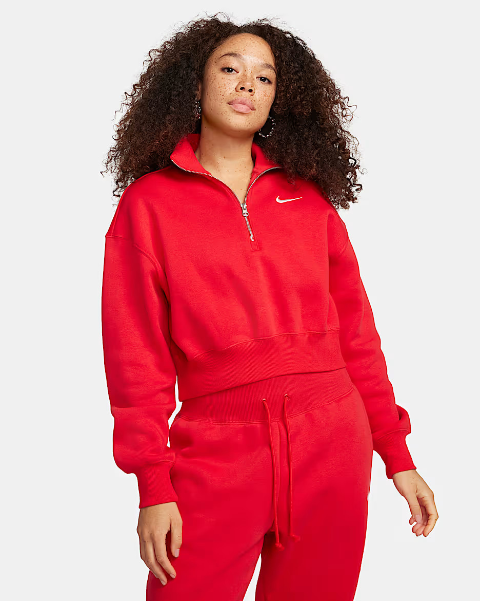 Nike Sportswear Phoenix FleeceWomen's 1/4-Zip Cropped Sweatshirt | Nike (US)
