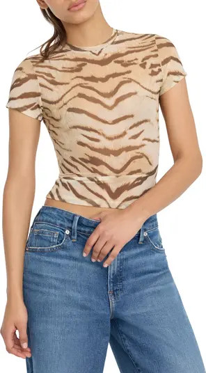 Printed Mesh T-Shirt | Nordstrom