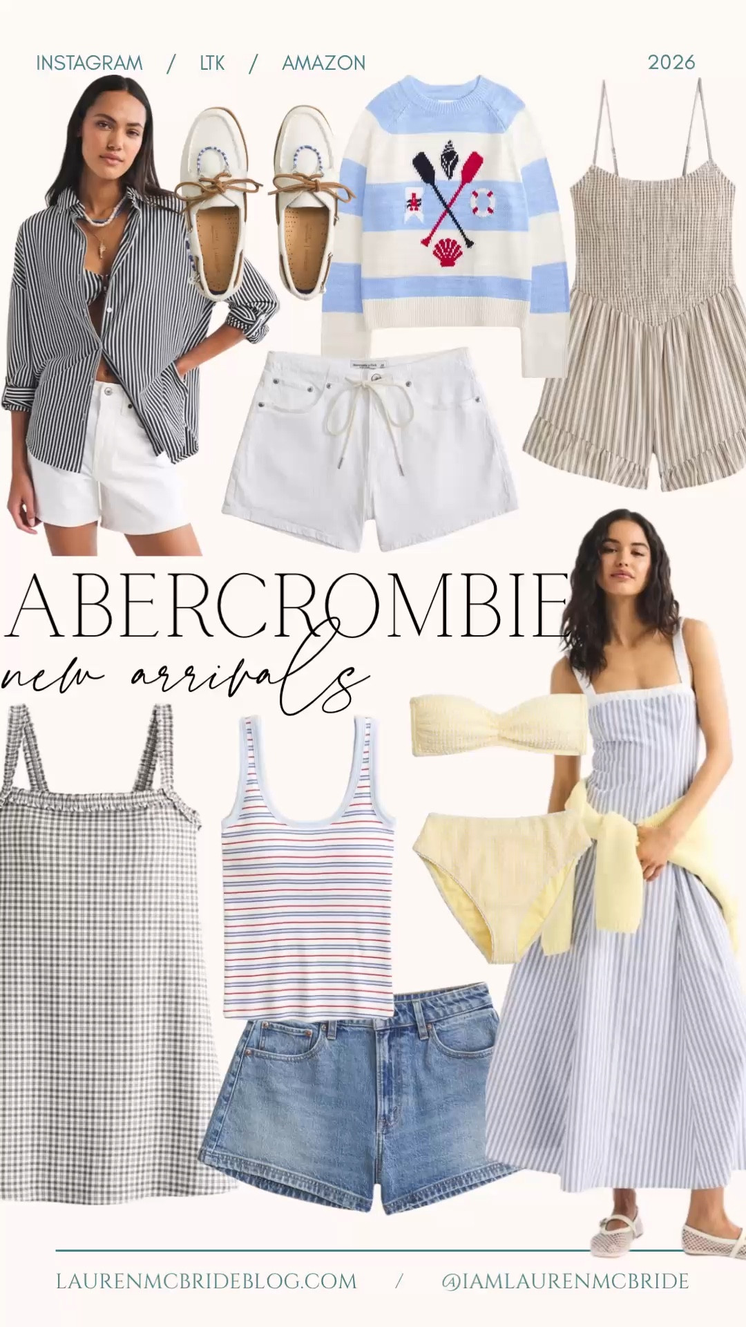 New @abercrombie spring and summer arrivals! 



#LTKSeasonal #LTKootd #LTKOver40