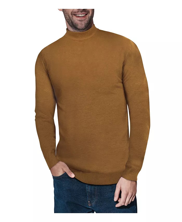 Men's Basic Mock Neck Midweight Pullover Sweater | Macys (US)