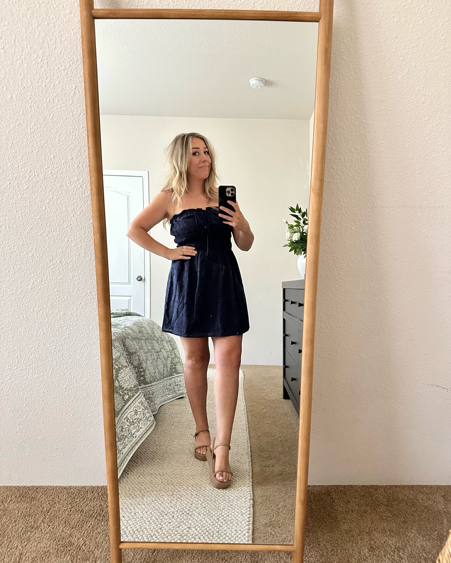 This dress is just so great for any occasion! Comes in a few other colors. It’s so comfortable, perfect coverage and just the right amount of detail on it.

Wearing my favorite strapless bra and Summer sandals. Bra is true to size. Do a half size down for the sandals!

This would be great for the 4th! I plan on wearing it to a country concert coming up paired with some cowboy boots and a cowboy hat!

Summer dress, country concert outfits, country outfits, rodeo, 4th of July outfits, mom outfits

#LTKMidsize #LTKootd #LTKmomlife