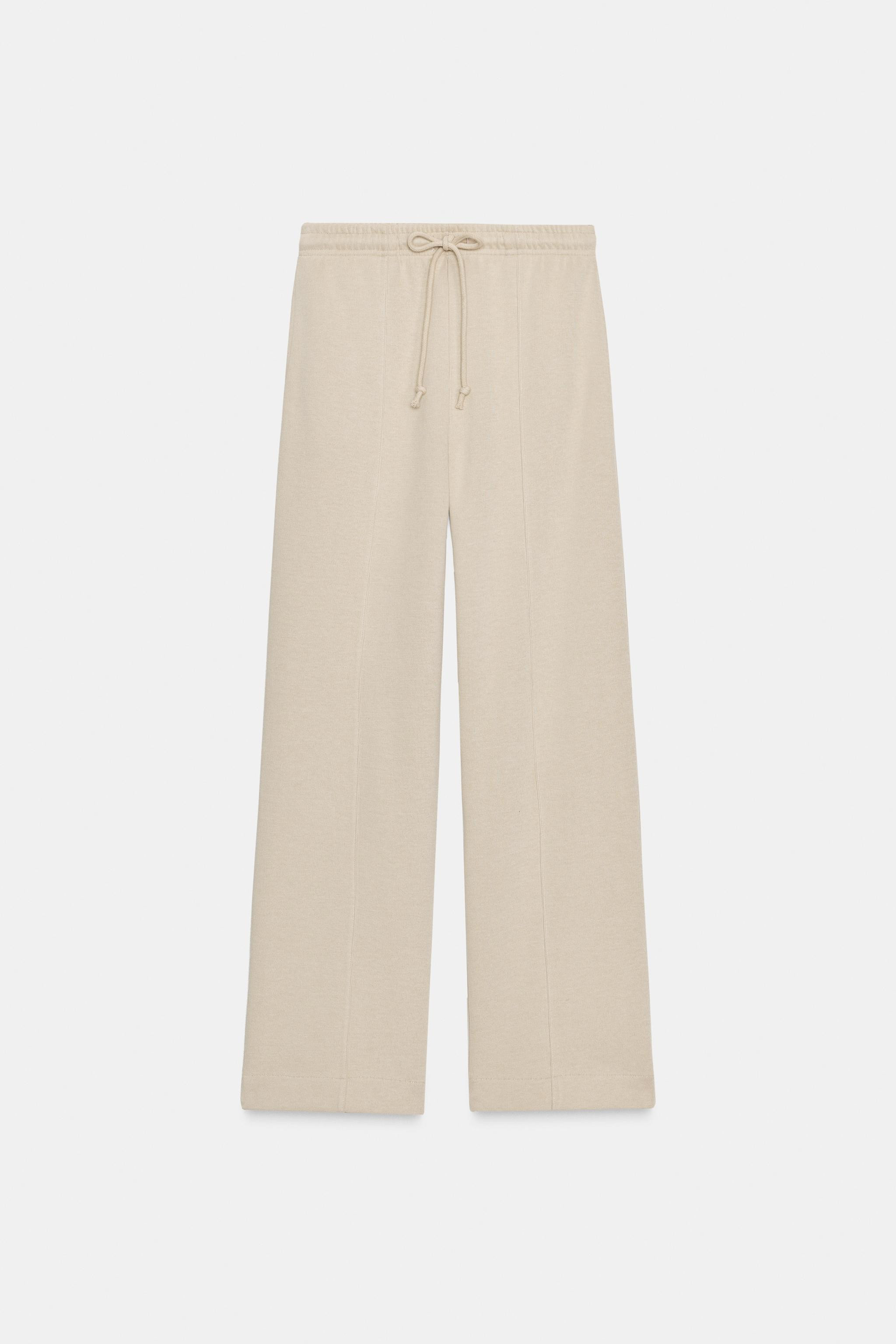 SOFT WIDE LEG PANTS | Zara US