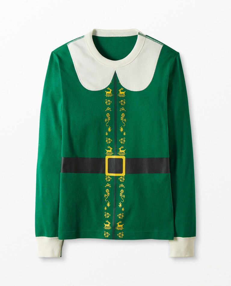 Adult Warner Bros™ Elf Long John Top In Organic Cotton | Hanna Andersson