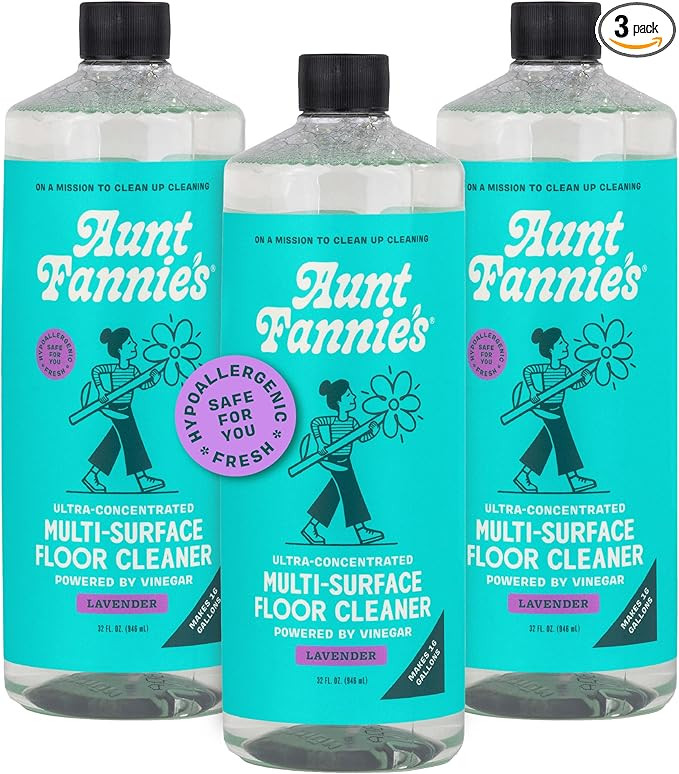 Aunt Fannie's Ultra Concentrated Floor Cleaner Vinegar Wash, Multi-Surface Solution For Mopping, ... | Amazon (US)