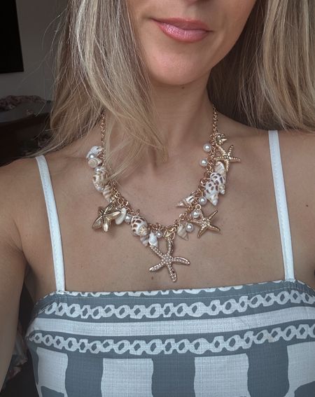 The cutest shell charm necklace and it was under $10 on Amazon! 

#LTKstyletip #LTKGiftGuide #LTKsalealert