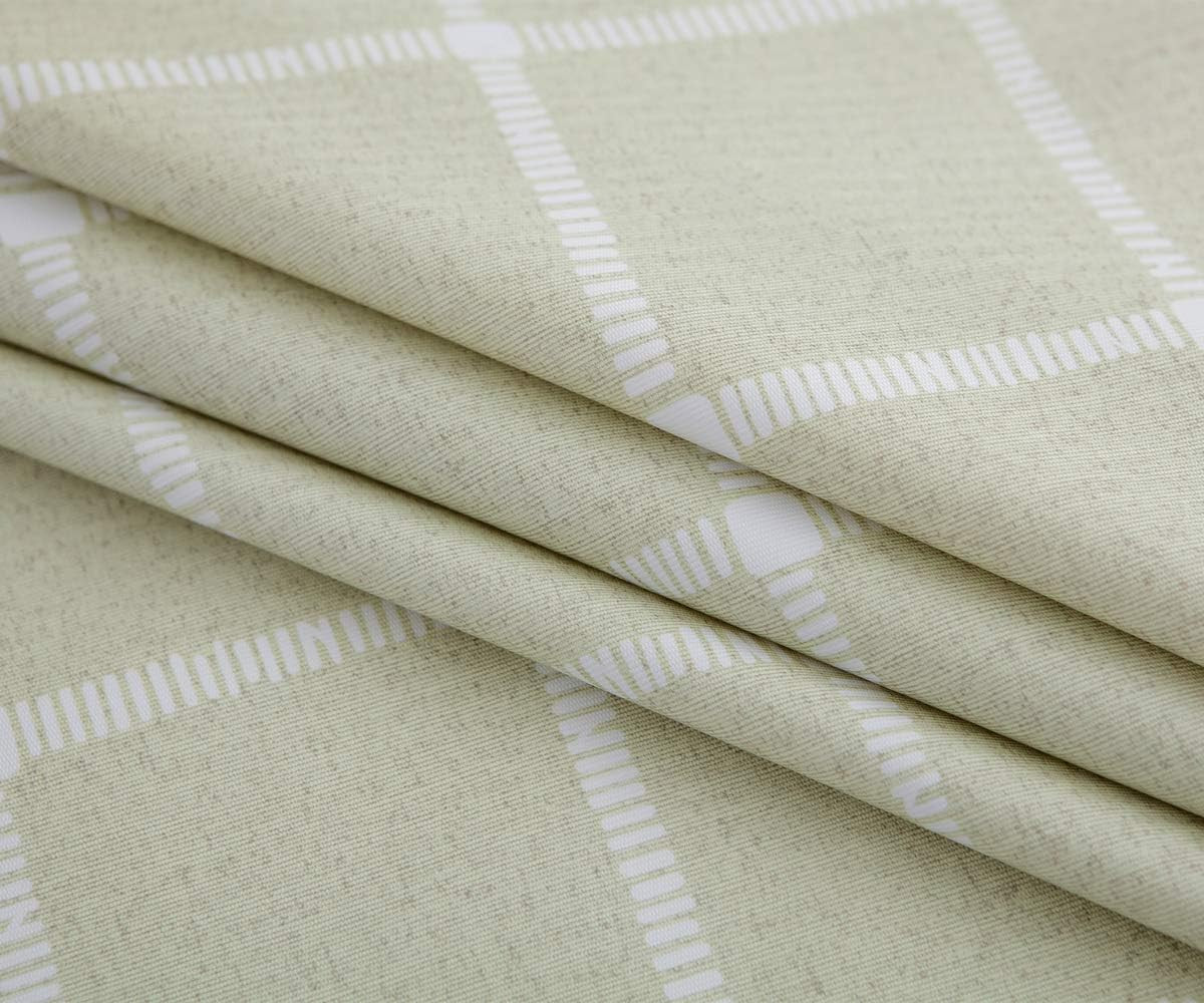 Heavy Duty Vinyl Tablecloth Sage Green Plastic Table Cloth Waterproof Wipeable Oilcloth Tableclot... | Amazon (US)