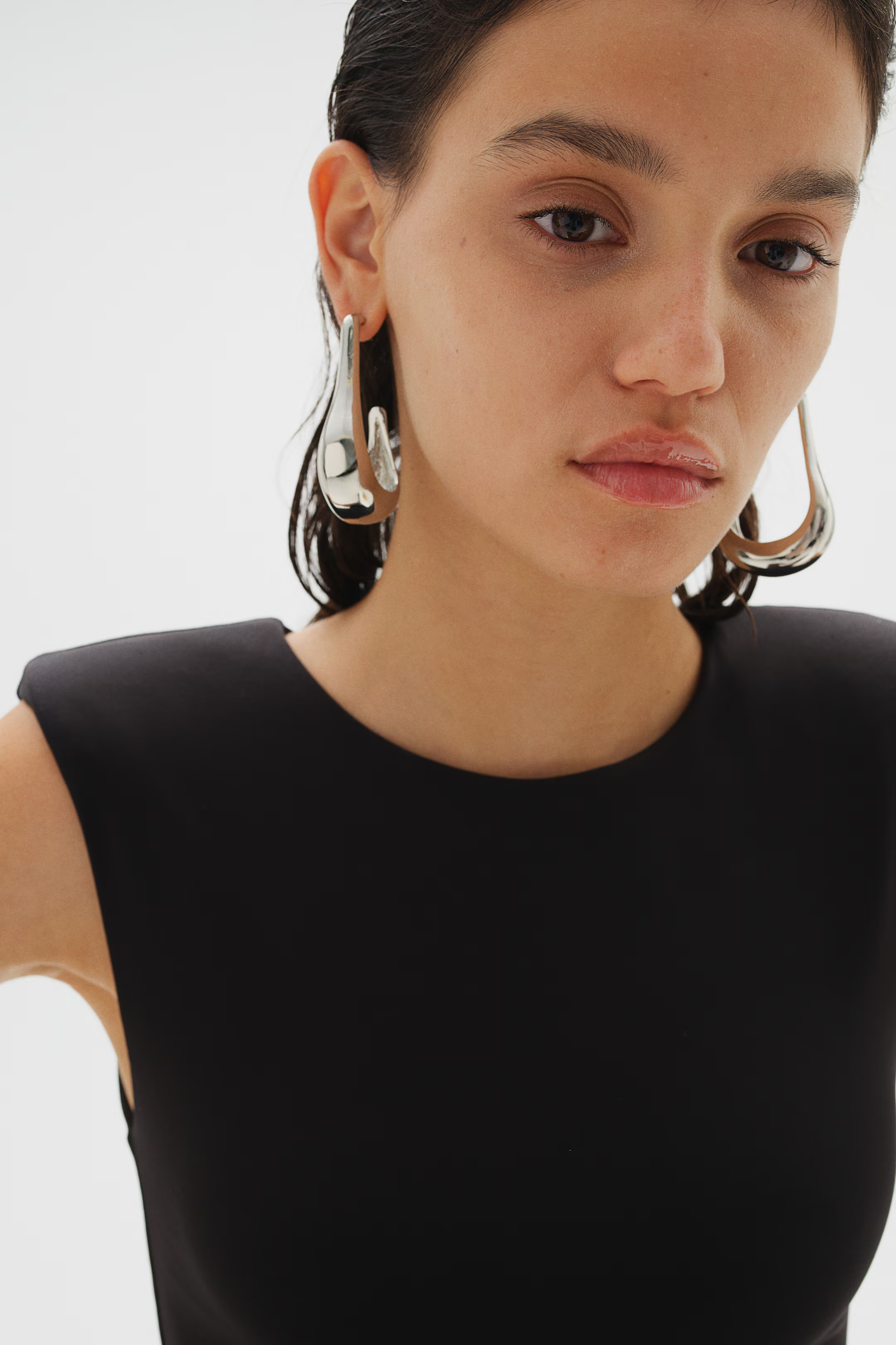 Tank Top with Shoulder Pads | H&M (US + CA)