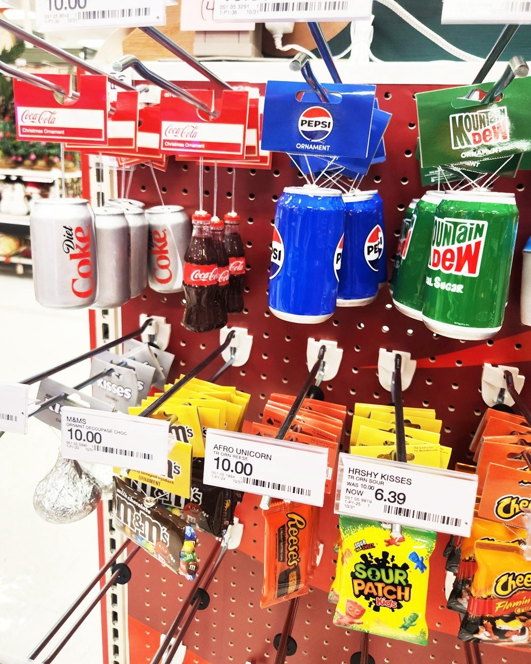 Tree ornaments, but make it your favorite brands  Coca Cola, M&Ms, Cheetos and more interesting styles to add to your tree - available now at Target
#ornaments #christmas #targetdeals

#LTKFindsUnder50 #LTKHoliday