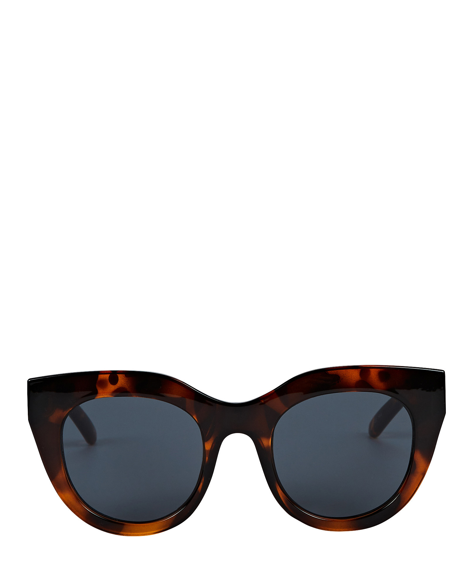 Le Specs Air Heart Cat-Eye Sunglasses, Brown 1SIZE | INTERMIX