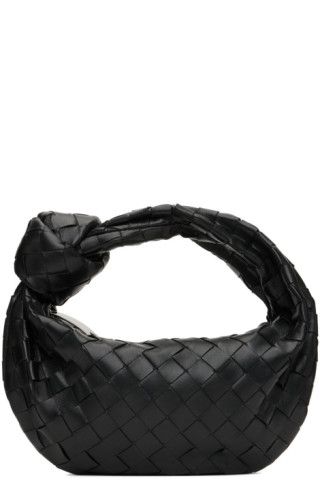 Black Mini Jodie Top Handle Bag | SSENSE