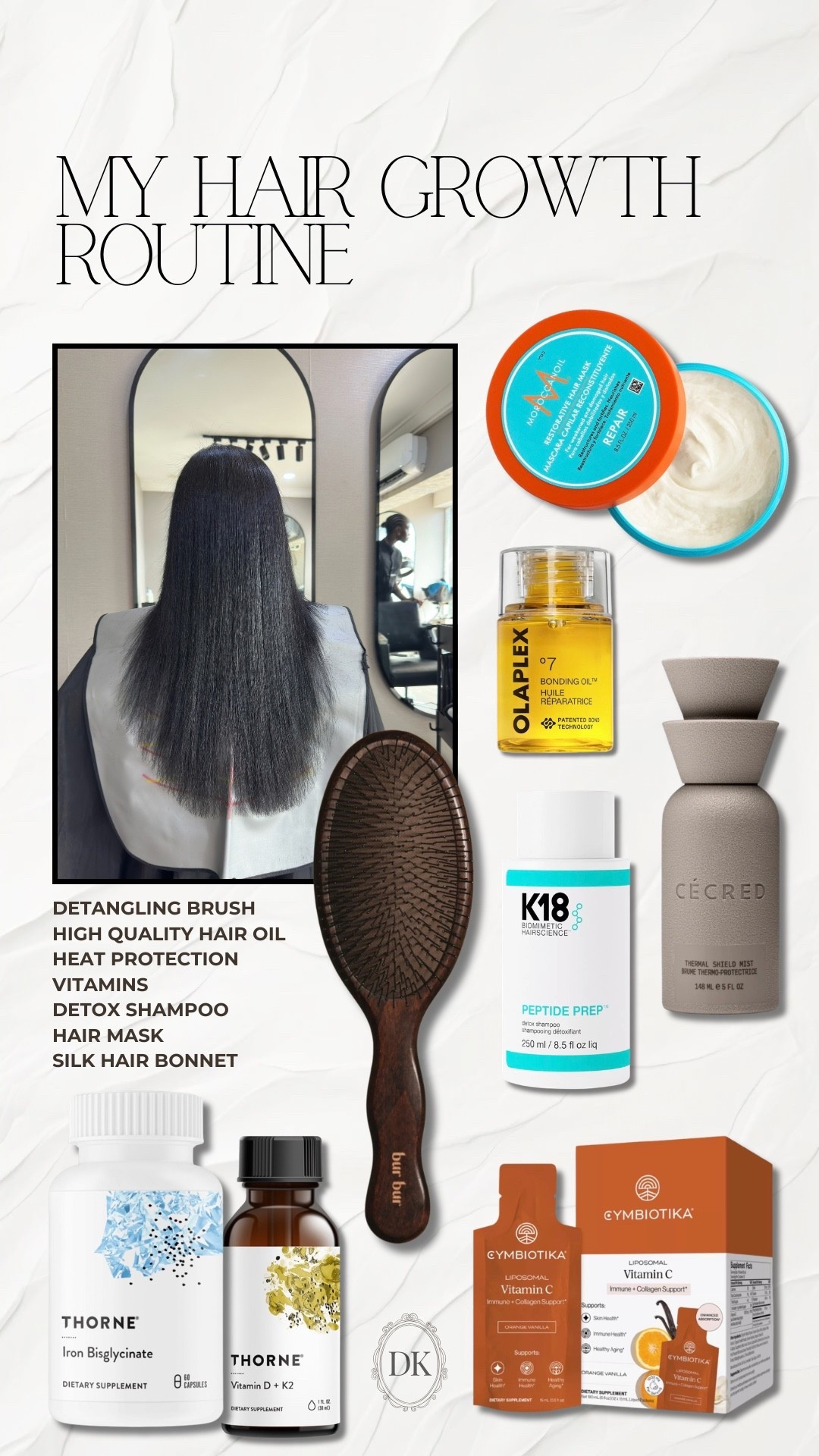 My hair growth routine 🖤🔗

#LTKselfcare #LTKmorningroutine #LTKSaleAlert
