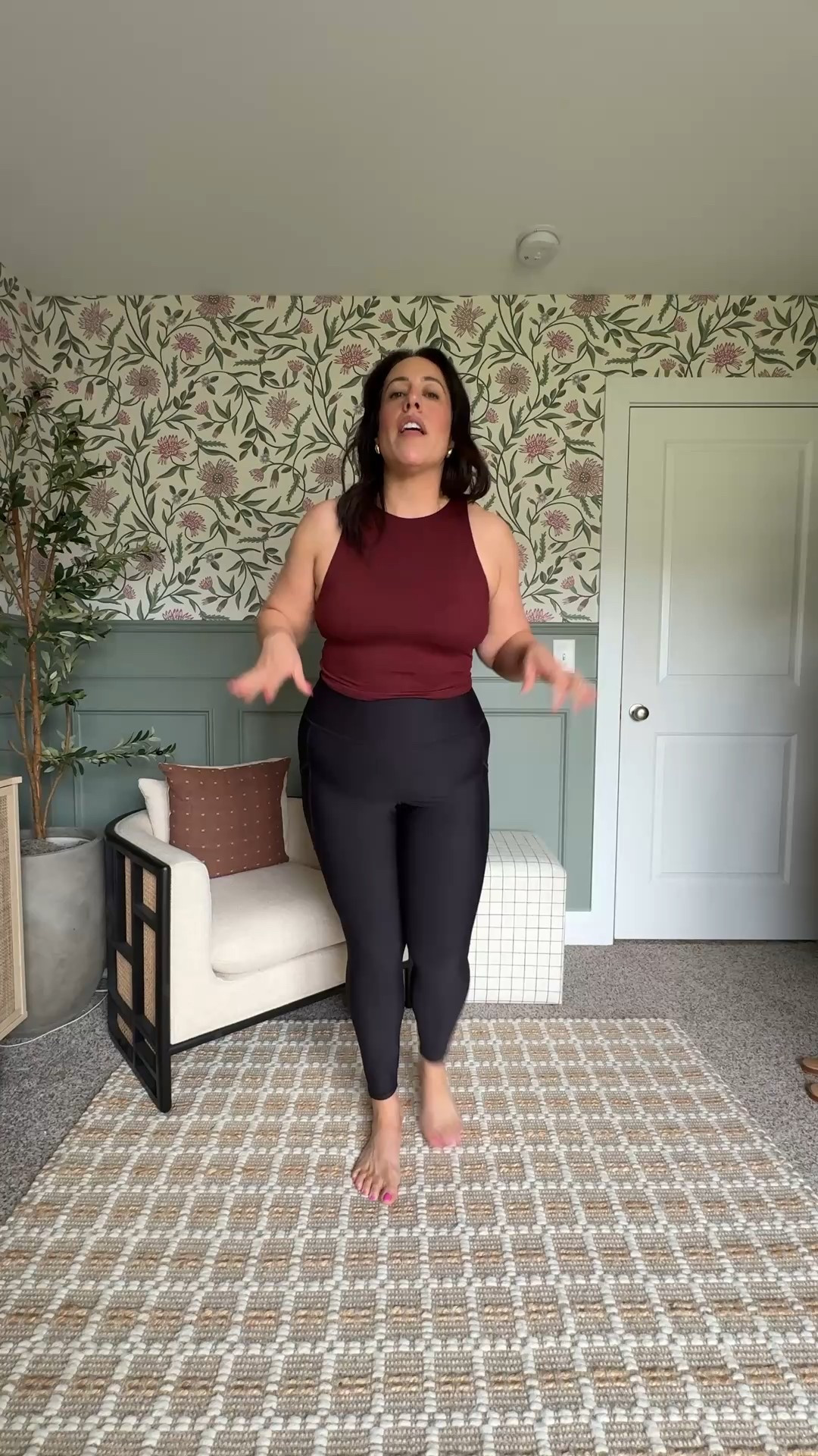 Old navy sports bras are my favorite! Size large in bra and large in bottoms! 

sports bras, high impact sports bra, black leggings 

#LTKActive #LTKMidsize #LTKFindsUnder100