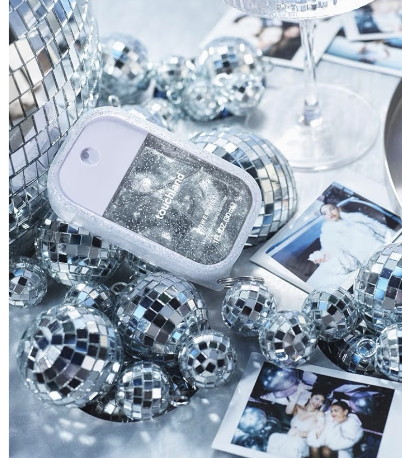 Touchland Hydrating Hand Sanitizer Spray, Special Edition Confetti Cake Mist + Frosted Sparkle Case Set, 1 FL. OZ. Travel Size Power Mist Spray

#LTKHoliday #LTKTravel #LTKGiftGuide