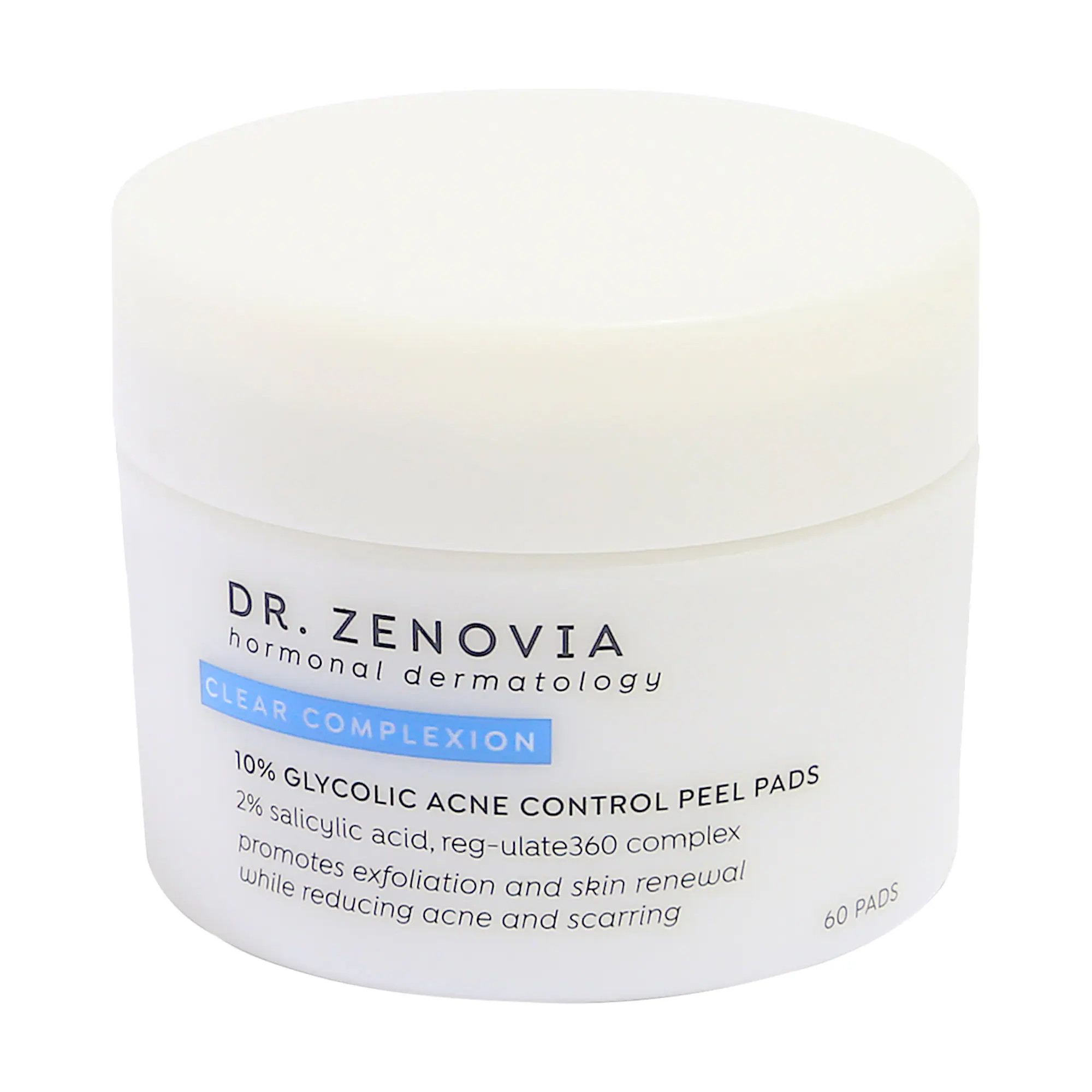 Dr. Zenovia Skincare 10% Glycolic Acne Control Peel Pads 60 Pads | Sephora (US)