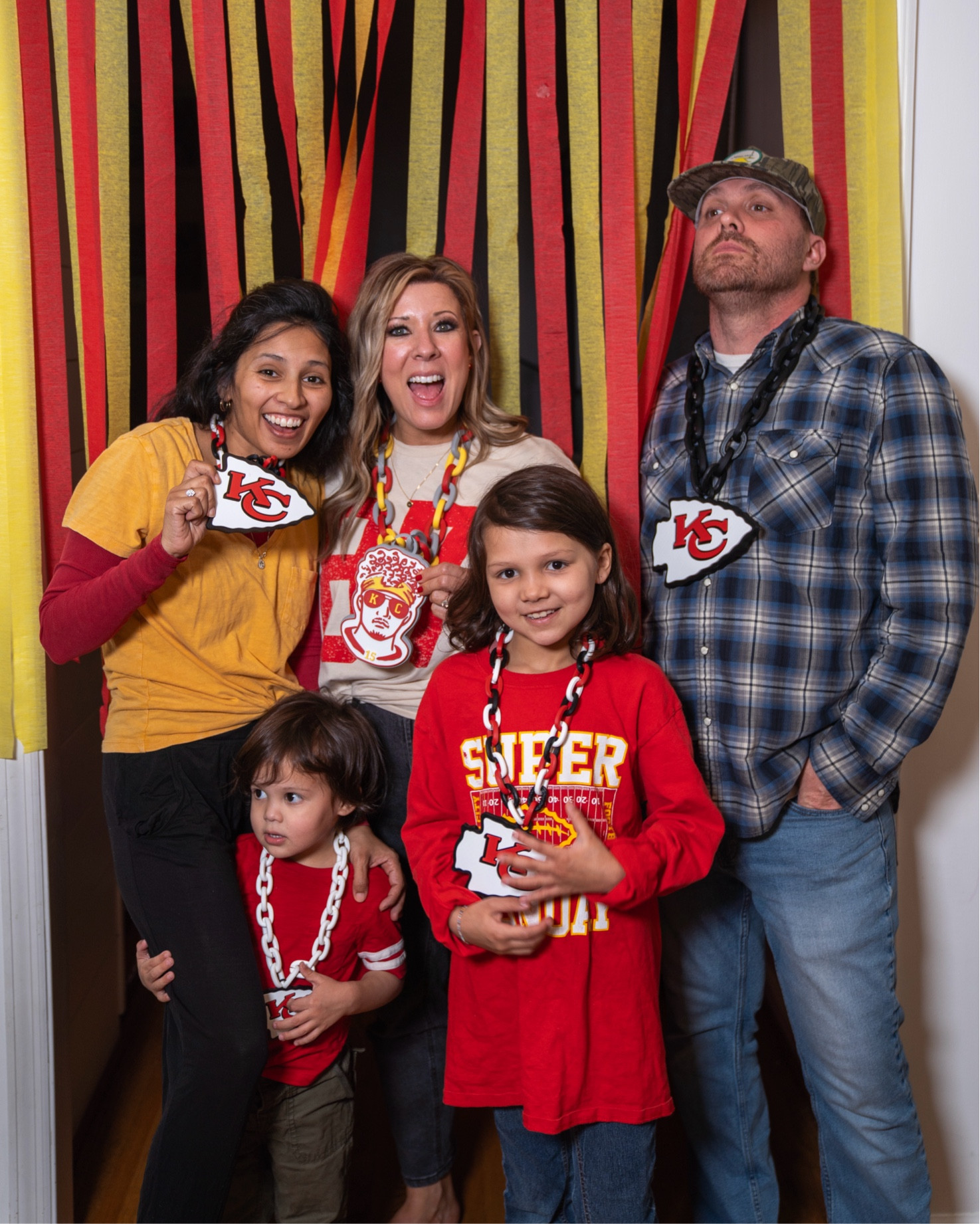 We were cheering for the chiefs…what a loss. 

#LTKSeasonal #LTKParties #LTKFamily