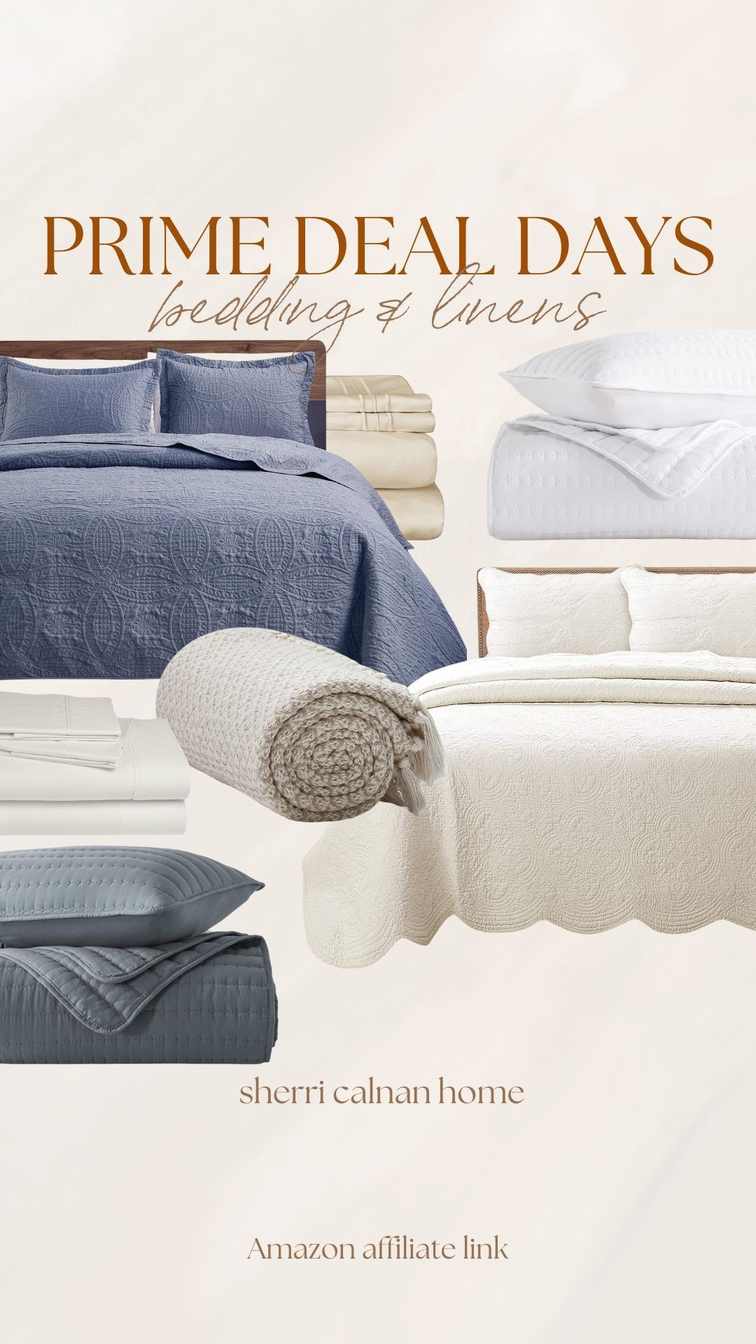 Amazon Prime Day Deals on bedding and linen Amazon home finds Amazon home decor prime day sale bedding sale comforter quilts coastal farmhouse throw blankets sheets sherricalnanhomee

#LTKHome #LTKSaleAlert #LTKFindsUnder100