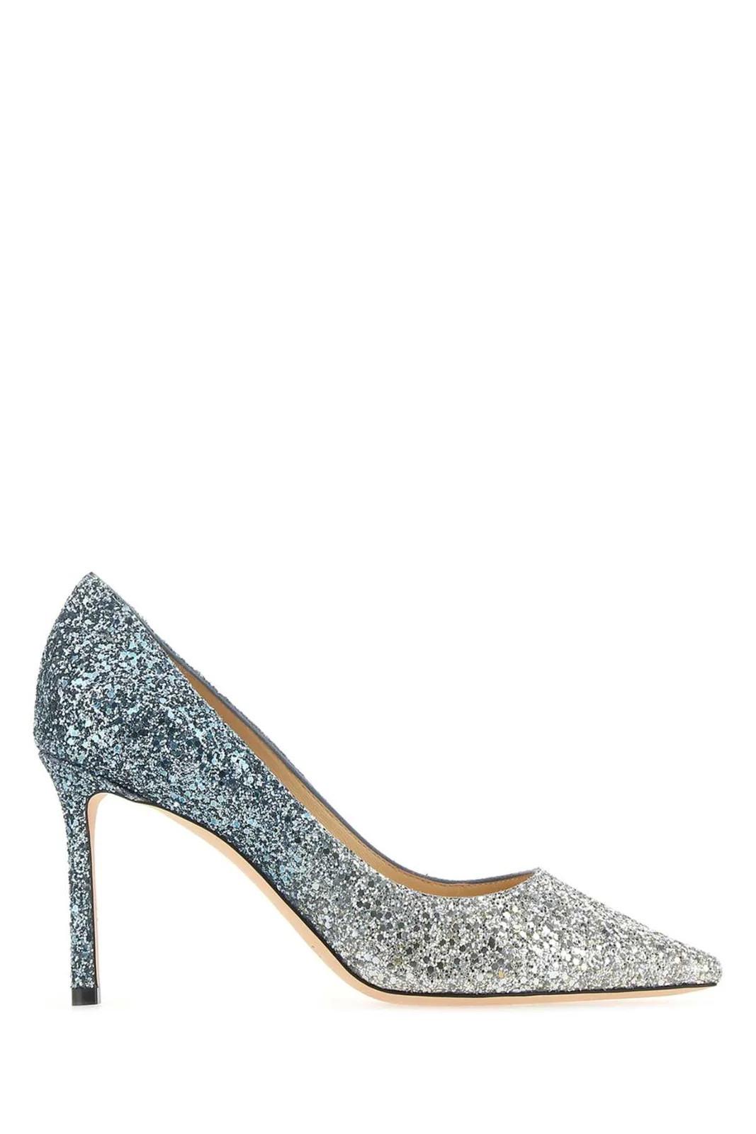 Jimmy Choo Romy Glitter 85 Pumps - Cettire | Cettire Global